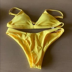 Yellow Bikini